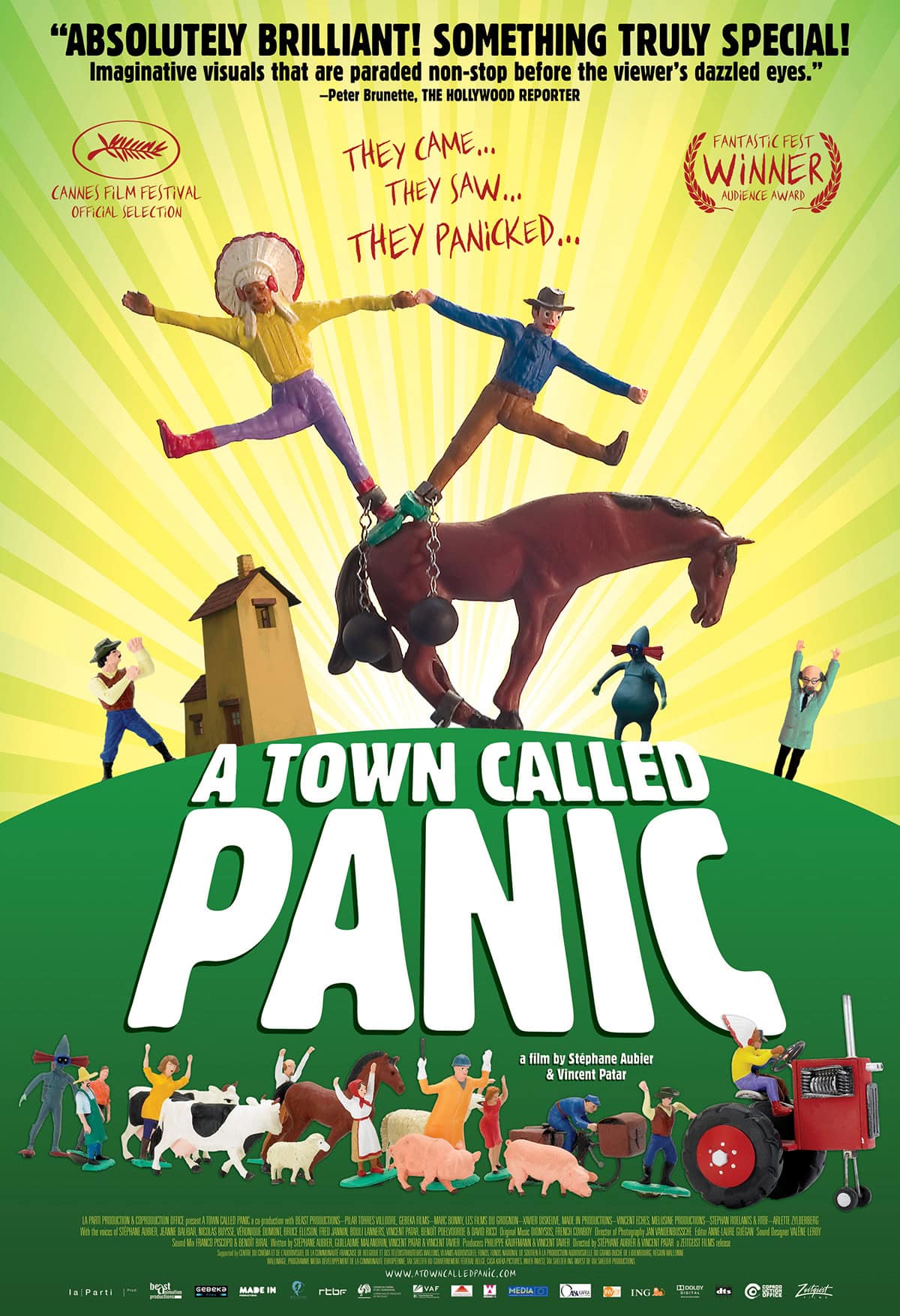 邦楽 PUNPEE Movie On The Sunday Review: Stéphane Aubier and Vincent Patar's A Town Called Panic on